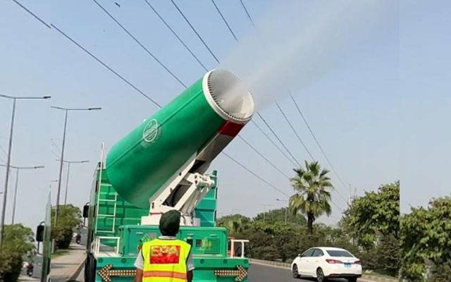 پنجاب میں اسموگ کے تدارک کیلئے اینٹی اسموگ گن ٹیکنالوجی کا دائرہ کار وسیع