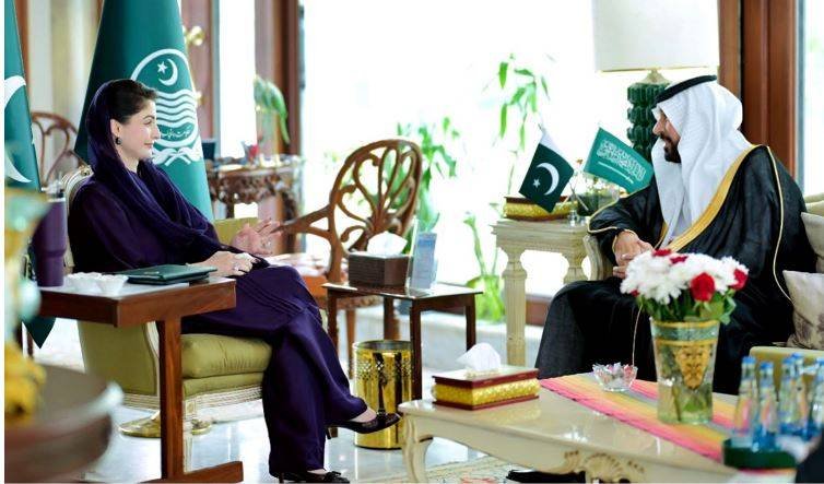 dailypakistan.com.pk وزیراعلیٰ مریم نواز سے سعودی سفیر ڈاکٹر راجح البقمی کی ملاقات، باہمی تعاون پر اتفاق