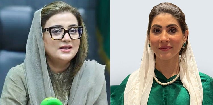 پنجاب میں پولیس مقابلوں پر عظمیٰ بخاری اور حنا پرویز میں لفظی جنگ
