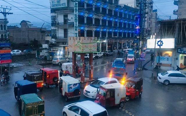 سوات کے بالائی علاقوں میں ژالہ باری، مینگورہ سمیت ضلع بھر میں موسم سرد