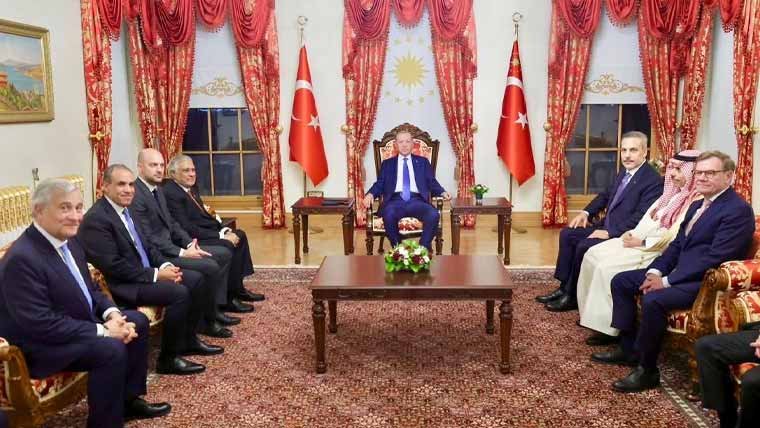 مشرق وسطیٰ میں امن کیلئے پاکستان سمیت 8 ممالک کا سفارتی حل پر اتفاق